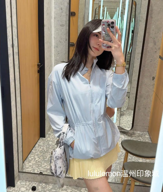 原单正品lu收腰防晒衣夹克052901 商品图11