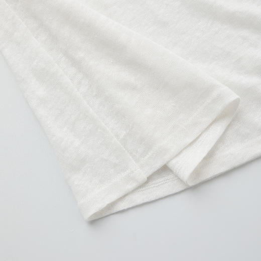 ROMI STUDIO“质感至上”100%亚麻轻薄肌理感V领针织背心RWCRSW3515 商品图4