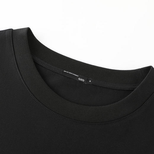 GXG男装夏季时尚创意反光印花男士纯棉宽松短袖t恤K&C 商品图2