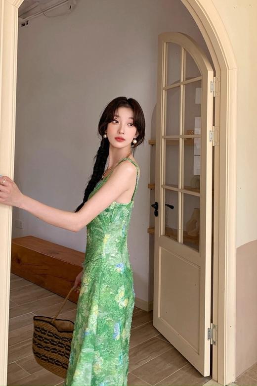 SUMMER & SAGE 绿野仙踪吊带连衣裙 20309 商品图3