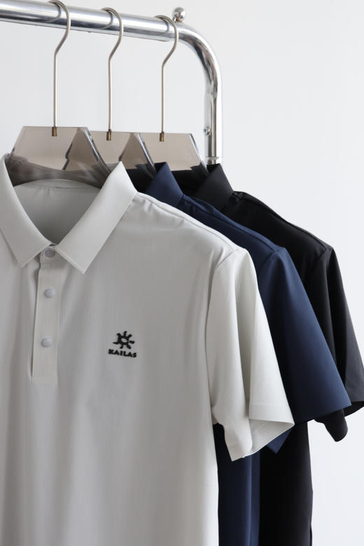 K.L.S 小凯 压胶凉感无痕翻领短袖polo衫 TX506 商品图2