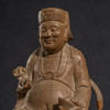 清	楠木财神像 商品缩略图3