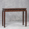清	红木束腰马蹄腿鱼门洞条桌 商品缩略图0