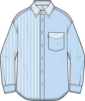 LEVIS男休闲衬衫0018A0001