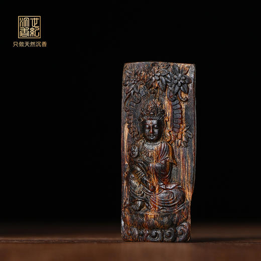 如意观音丨天然芽庄白奇楠雕件 沉水级 3.88克 SP11495 商品图0