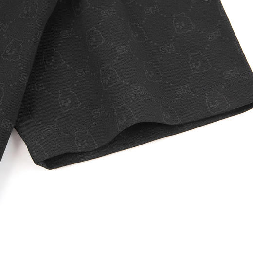 【柒先生/满身印花/重磅T恤】柒牌短袖t恤男款2025夏季休闲上衣130T70020 商品图4