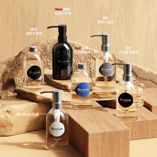 【男生推荐沐浴露】TTOUCHME香水沐浴露 乌木香 木质东方调持久留香乳液TT木质香男士女香氛留香 简约 商品图5