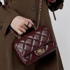 【预售3天】2025新款小香风菱格链条包百搭手提单肩斜挎包D2901 商品缩略图1