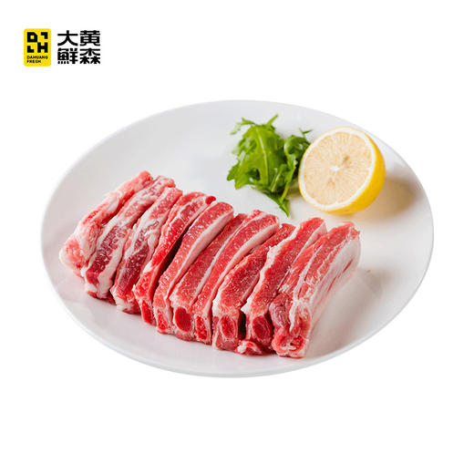 大黄鲜森 伊比利亚黑猪肋排 500g*3 商品图2