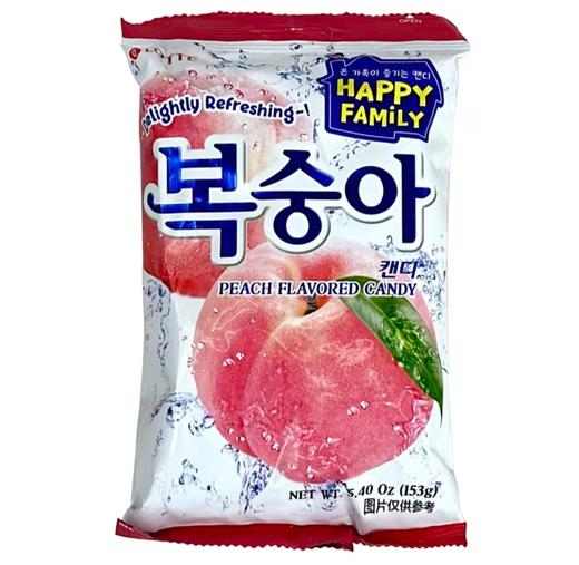乐天水蜜桃味硬糖153g/袋 商品图0