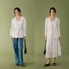 【云隙】亚麻西装外套女夏季法式慵懒感防晒衫休闲薄上衣 商品缩略图2
