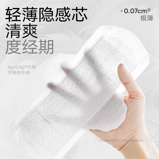 【爆款】凸凸棉隐感极薄4日1夜1超长（6包42片） 商品图5