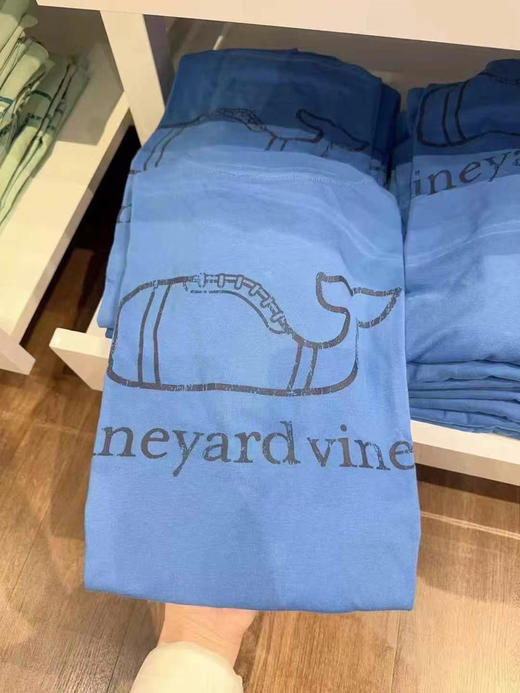 💰580/2件🇺🇸包邮✈️ 👨🏻Vineyard Vines小鲸鱼男士长袖纯棉T恤 商品图8