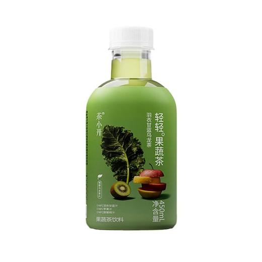 茶小开 羽衣甘蓝乌龙茶果蔬茶饮料 450ml/瓶 商品图0