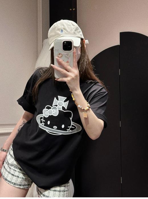 节前福利福利❗️西太后新款𝐓恤 𝐤𝐢𝐭𝐭𝐲猫联名+刺绣（日本限定） 商品图14