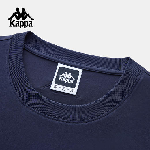 Kappa卡帕背靠背夏季2025新款运动短袖男休闲凉感t恤索罗娜上衣女K0F52TD04 商品图3