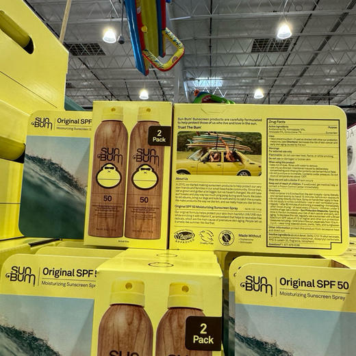 最新保质期27年10🈷️，Sunbum大嘴猴防晒霜打折夏日新宠❤️皮肤干燥和敏感的宝宝可以买它～美国🇺🇸直邮特价280元🉐包税包邮到手了 商品图2