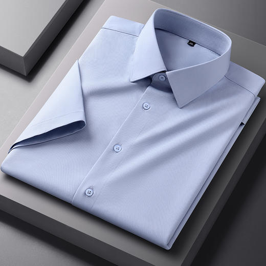 桑蚕丝短袖衬衫｜挺括有型，吸湿排汗 商品图3