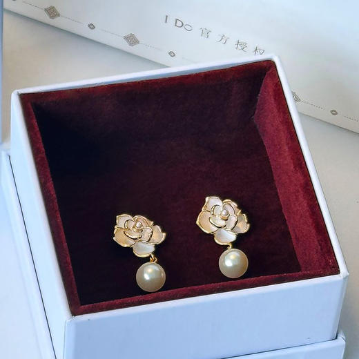 【下单小香手表赠山茶花耳钉】I DO山茶花项链/耳钉/初心系列·小香手表 时尚 优雅 气质 精美礼盒包装 商品图10