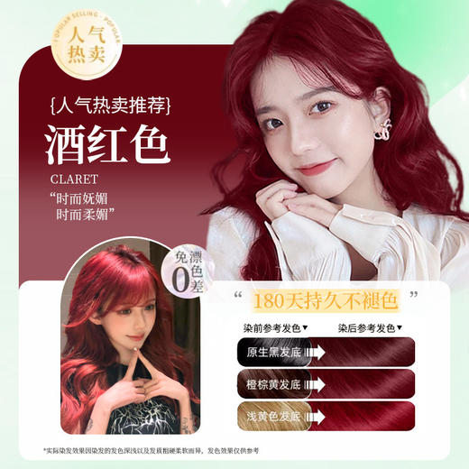 【同仁堂染发膏】植物不伤发盖白发 天然不刺鼻 一支黑油自己在家染发剂  商品图10