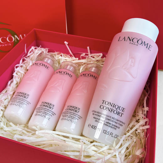 【双12嗨购节】【全球购·买一送三/四】Lancome新版兰蔻粉水400ml+新版兰蔻粉水125ml*3/4+礼盒礼袋·现货速达_bba 商品图14