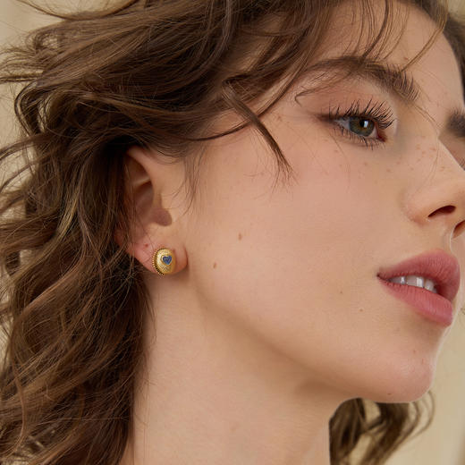 ARSIS银饰｜秘密花园系列 仲夏心愿耳钉 商品图6