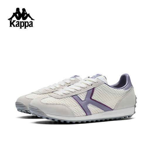 Kappa卡帕背靠背薄底运动鞋女2025新款夏季网面透气德训鞋跑步鞋K0F65MM25 商品图2