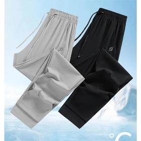 【2025新款】速搏特冰感夏季速干抗皱防晒梭织弹力透气运动休闲裤