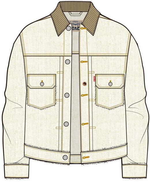 LEVIS男牛仔夹克0016V0000 商品图0