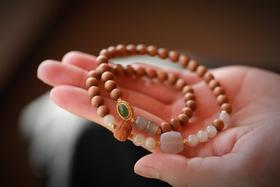 新款老山檀香0.6双圈手串