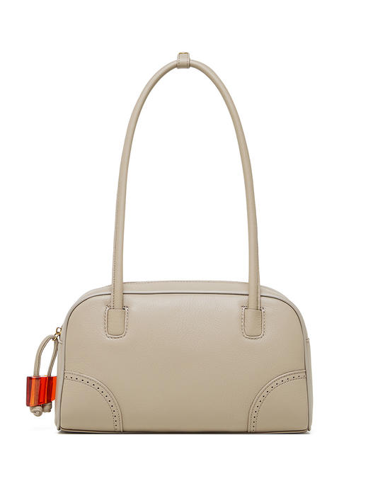 【预售3天】时尚大容量女包2025新款小众设计手提包头通勤保龄球包D2828 商品图4