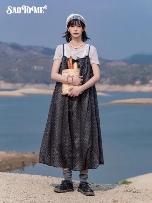 早乙女惠子saotome/STMQZ252287/手工串珠花苞连衣裙 商品图0