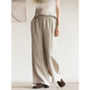 牧衣游原创 炒色汉麻裤子新品轻薄舒爽禅意质朴宽松休闲裤 十里桂 商品缩略图2