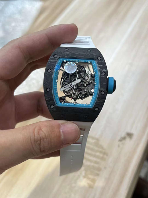 ZF版 【阿布扎比纪念版】RICHARD MILLE理查德米勒（里查德米尔）RM055 镂空碳纤维表壳腕表 商品图8