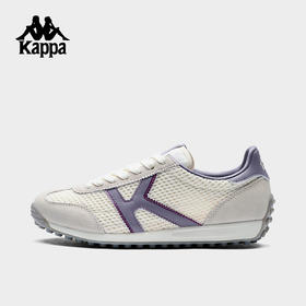 Kappa卡帕背靠背薄底运动鞋女2025新款夏季网面透气德训鞋跑步鞋K0F65MM25