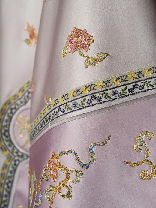 盛唐牡丹大师系列| 重工兰花刺绣斜襟外套 商品图2