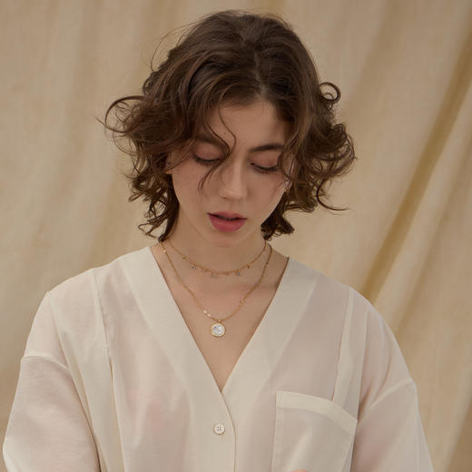 ARSIS银饰｜秘密花园系列 仲夏蓝调/落日霞辉吊坠项链 商品图7