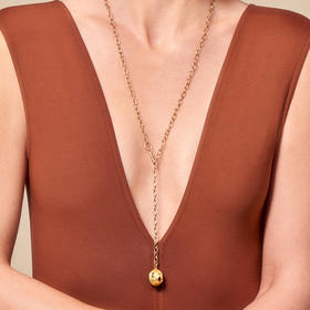 订购8周到｜Tityaravy-Heng-碧玺 石榴石 长项链［法国设计师］