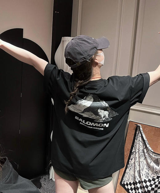 韩国高定萨洛蒙短袖t恤052802 商品图0