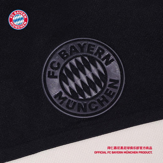 【官方正版】拜仁足球俱乐部丨夏季新款黑灰训练POLO运动休闲短袖 商品图4