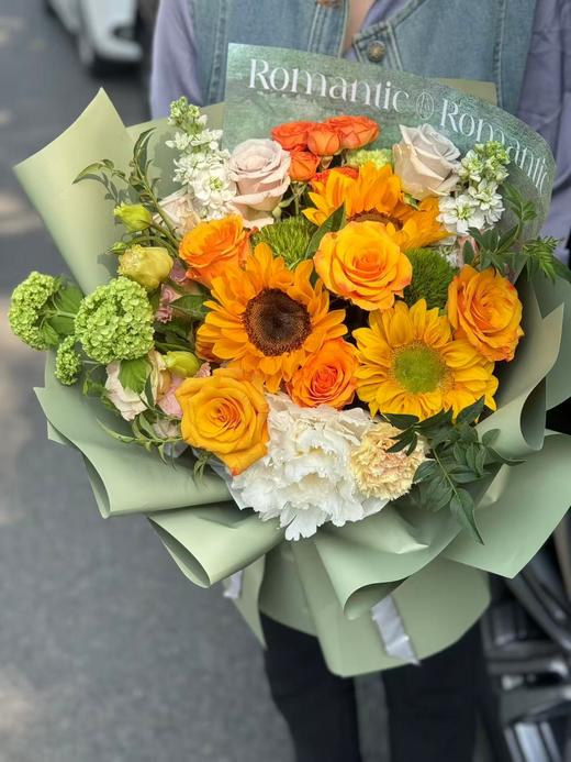 向日葵混搭花束 商品图0