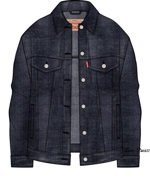 LEVIS女牛仔夹克001C40000 商品图0