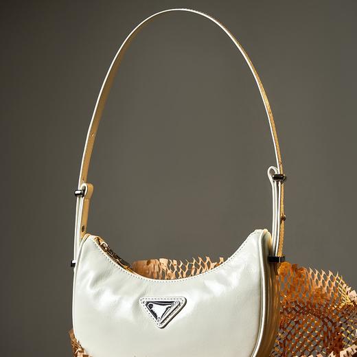 【预售3天】法式小众月牙包女2025新款高级感腋下包单肩斜挎包D2627 商品图3