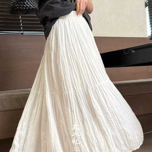 【预售7天】良木礼夏季冰丝半裙（1915-1） 商品图4