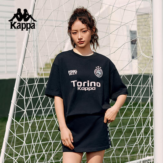 Kappa卡帕背靠背运动t恤夏季新款情侣短袖男索罗娜凉感半袖上衣女 商品图4