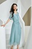 Le Malene 温柔方领连衣裙 20319 商品缩略图4