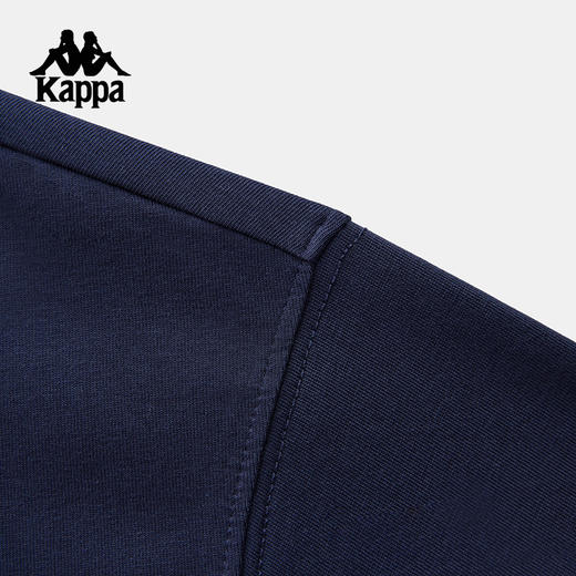 Kappa卡帕背靠背夏季2025新款运动短袖男休闲凉感t恤索罗娜上衣女K0F52TD04 商品图4