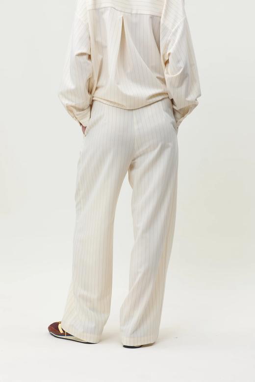 Ginette Garde  ANGELE衬衫 / GABRIEL阔腿裤-白条纹 商品图5