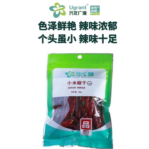兴龙广缘45g小米椒干 商品图0