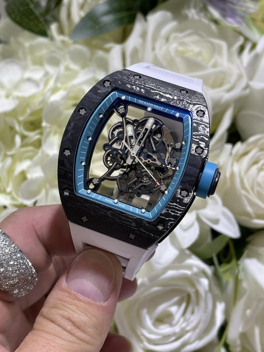 ZF版 【阿布扎比纪念版】RICHARD MILLE理查德米勒（里查德米尔）RM055 镂空碳纤维表壳腕表 商品图14